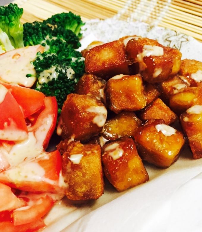 節約レシピ☆高野豆腐の唐揚げ-レシピのメイン写真