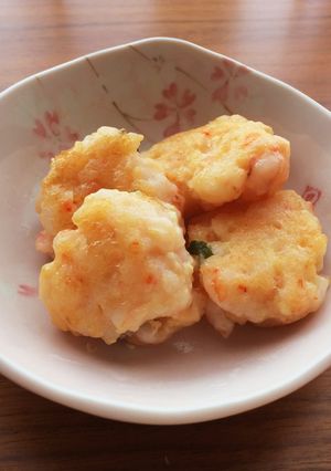 幼児食に！揚げないプリプリ海老だんご-レシピのメイン写真