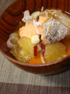 秋のあったかお味噌汁-レシピのメイン写真