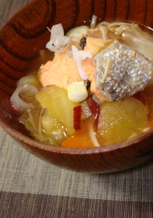 秋のあったかお味噌汁-レシピのメイン写真