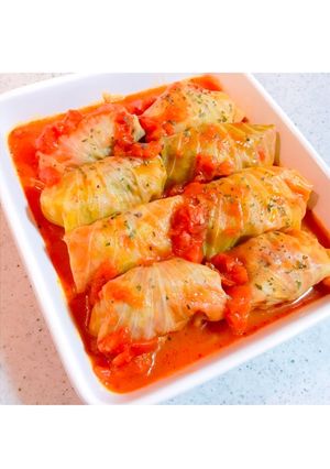 トマトベースのロールキャベツ-レシピのメイン写真