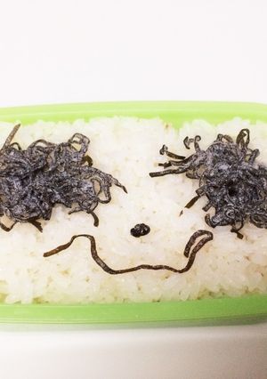 簡単!自称デコ弁-レシピのメイン写真