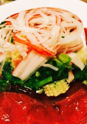 おしゃ飯に♪野菜のテリーヌ仕立て-レシピのメイン写真