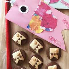 サックリ こいのぼりクッキー-レシピのメイン写真