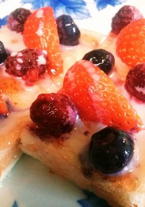 ★Mixベリーdeスイーツ風bread★-レシピのメイン写真