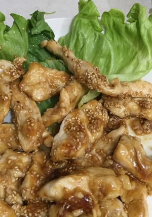 鶏胸肉の甘辛スティック-レシピのメイン写真