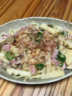 カンタン筍パスタ-レシピのメイン写真