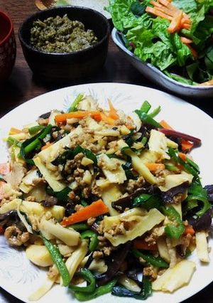 大豆のお肉で中華風炒め-レシピのメイン写真