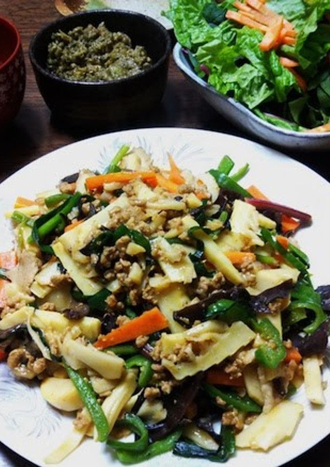大豆のお肉で中華風炒め-レシピのメイン写真