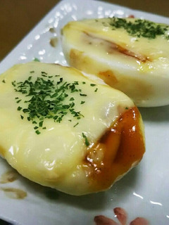 簡単ゆで卵のお好みチーズ焼き!お弁当に!-レシピのメイン写真