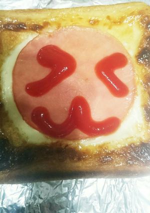 隠し味はたまご。な！ハムトースト。-レシピのメイン写真