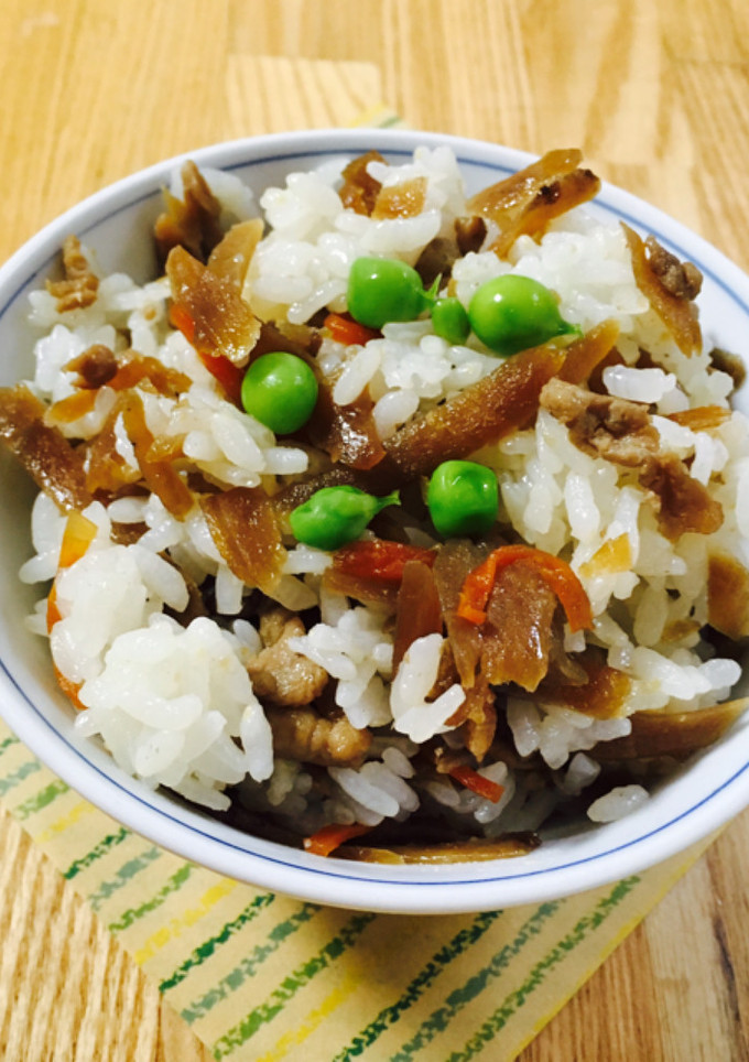牛ごぼうのうまうま混ぜごはん-レシピのメイン写真