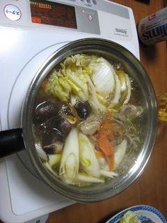 料理のための清酒を使った鶏ごぼう鍋♪-レシピのメイン写真