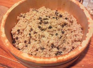 小豆、または、黒千石入り　発芽玄米ご飯-レシピのメイン写真