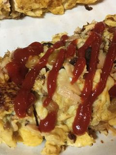 納豆とツナのオムレツ-レシピのメイン写真