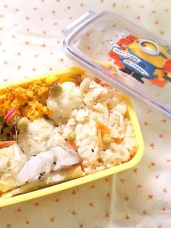 お弁当に♪簡単!炒飯風混ぜご飯♪-レシピのメイン写真