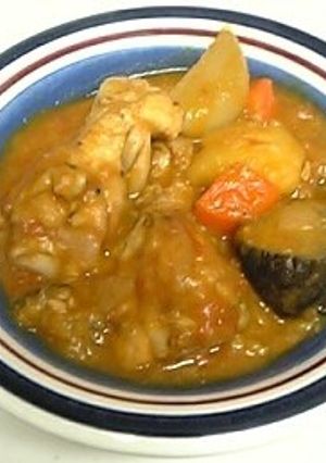 鶏手羽とじゃがいものトロトロトマト煮込み-レシピのメイン写真