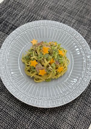 ブロッコリーのカルボナーラ-レシピのメイン写真