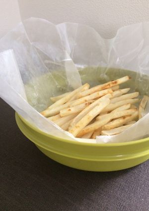 ノンオイルで洗い物なし！カリほくポテト-レシピのメイン写真