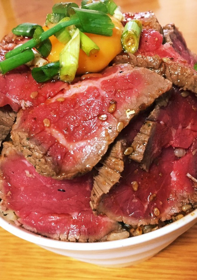 流行りのローストビーフ丼☆彡.。-レシピのメイン写真