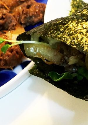 プルコギ手巻き寿司-レシピのメイン写真