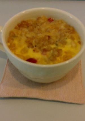 レンジで簡単グラノーラプリン-レシピのメイン写真
