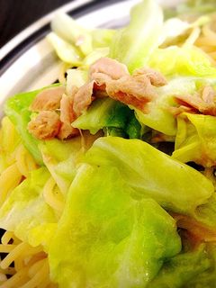 キャベツとツナの和風パスタ-レシピのメイン写真