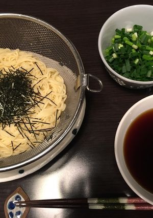 マルタイ棒ラーメンでざるラーメン-レシピのメイン写真