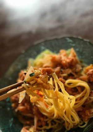 ラ王でピリ辛冷やし中華！-レシピのメイン写真