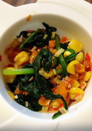 体にいい！離乳食！お弁当に野菜炒め！-レシピのメイン写真