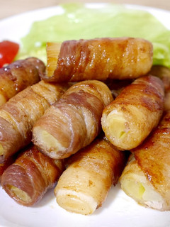 甘辛醤油ダレの長ねぎ豚肉巻き-レシピのメイン写真
