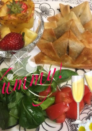 端午の節句！大人も食べたい…兜の春巻き♪-レシピのメイン写真