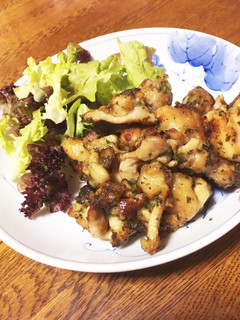 簡単!旨い!鶏肉の薬味醤油漬け焼き-レシピのメイン写真