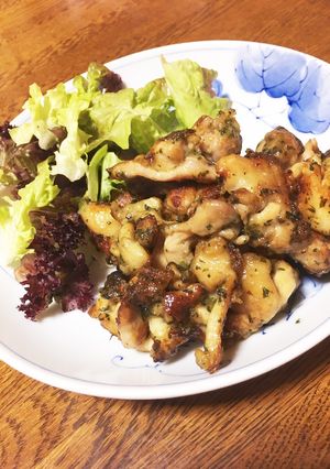 簡単！旨い！鶏肉の薬味醤油漬け焼き-レシピのメイン写真