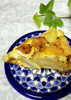 スペインで教わった♪スパニッシュオムレツ-レシピのメイン写真