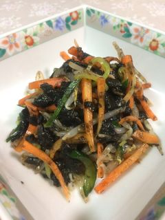 もやしの 海苔の佃煮和え-レシピのメイン写真