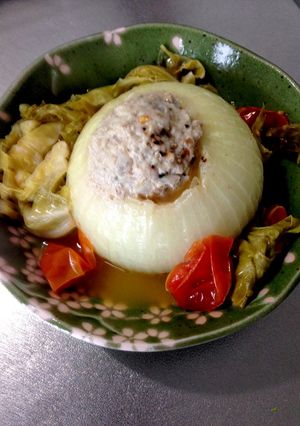 丸ごと玉ねぎ煮-レシピのメイン写真