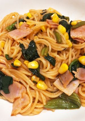 超簡単！ナポリタン風パスタ-レシピのメイン写真