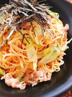 ネギ豚明太焼きそば☆-レシピのメイン写真