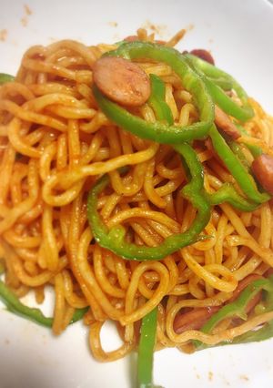 楽！安！早！ナポリタン！-レシピのメイン写真