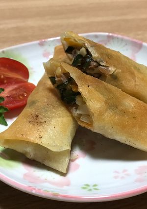 揚げ焼きでもパリパリ〜たけのこの春巻き-レシピのメイン写真