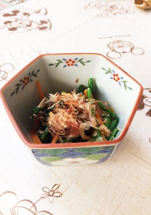 ほうれん草と人参の和え物-レシピのメイン写真