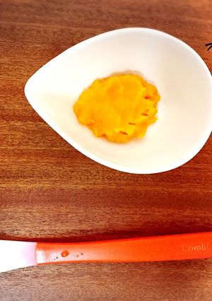離乳食~初期☆初めてのかぼちゃ~-レシピのメイン写真
