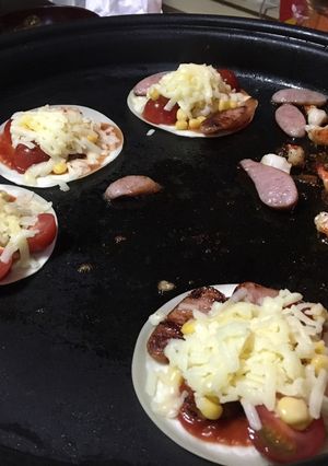 餃子の皮でピザパーティー-レシピのメイン写真