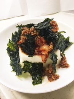 焼肉屋さんの、韓国風冷奴!-レシピのメイン写真