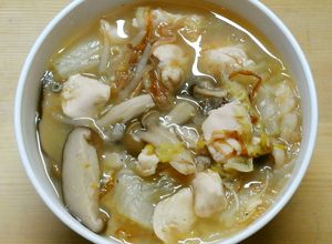 簡単☆鶏ささみと白菜きのこの和風塩スープ-レシピのメイン写真