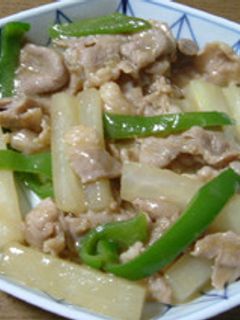 豚肉と大根のオイスターソース炒め-レシピのメイン写真