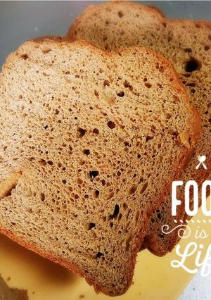 ホームベーカリーでブランパン-レシピのメイン写真