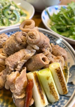 豚の角煮　短時間で完成　薄い豚バラ肉使用-レシピのメイン写真
