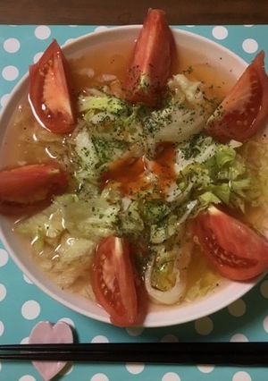 満腹ダイエット!エスニックしらたき冷麺♪-レシピのメイン写真